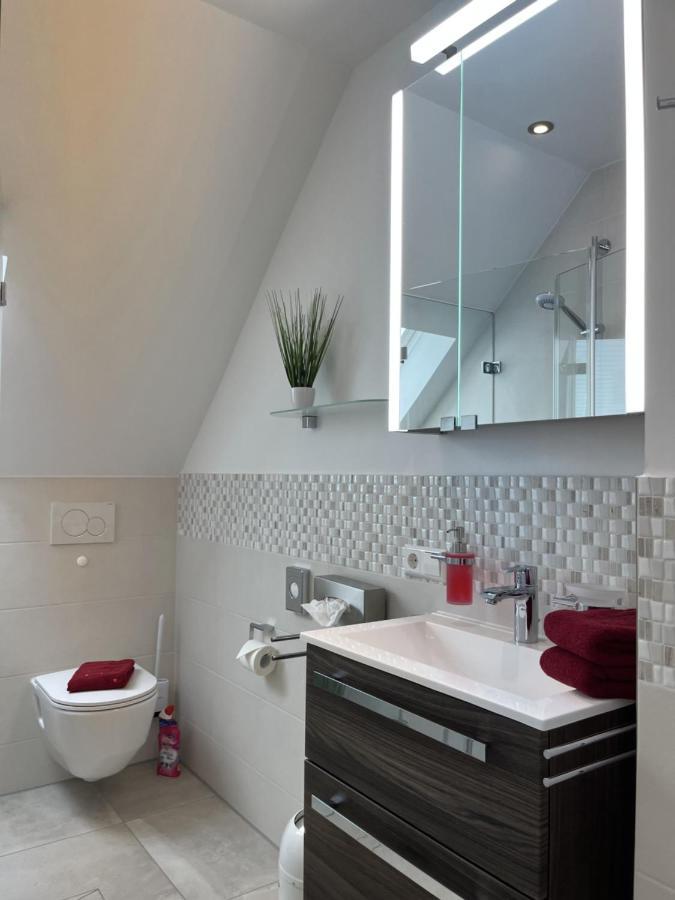 Ferienwohnung Anja ชไตน์ฮูเดอ ภายนอก รูปภาพ