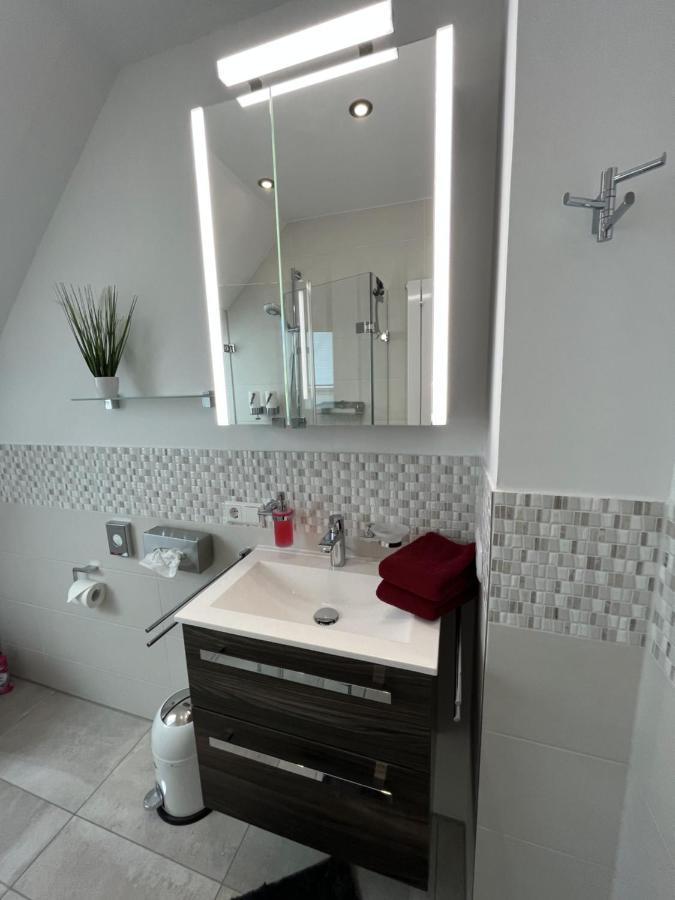 Ferienwohnung Anja ชไตน์ฮูเดอ ภายนอก รูปภาพ