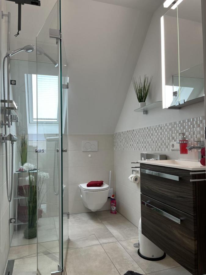 Ferienwohnung Anja ชไตน์ฮูเดอ ภายนอก รูปภาพ
