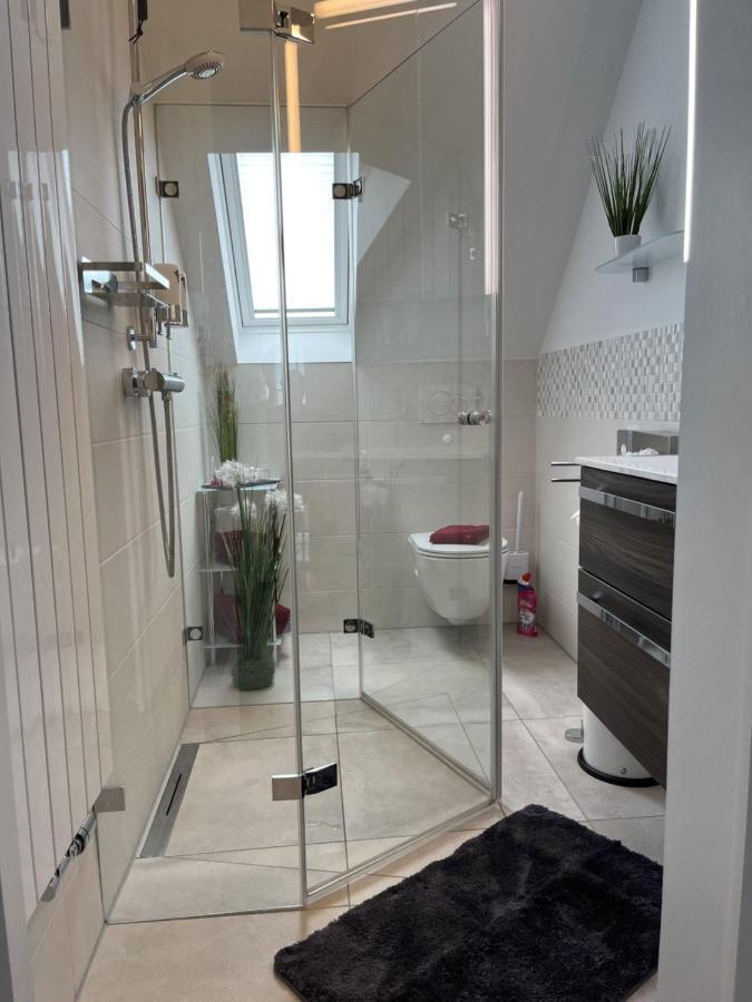 Ferienwohnung Anja ชไตน์ฮูเดอ ภายนอก รูปภาพ